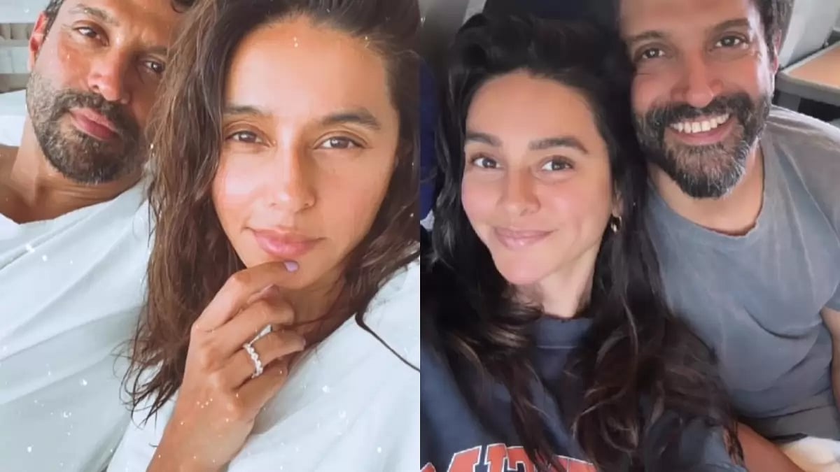 Farhan Akhtar, Shibani Dandekar