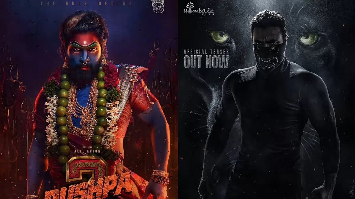 First Looks Of ‘Pushpa 2: The Rule’ And ‘Bagheera’