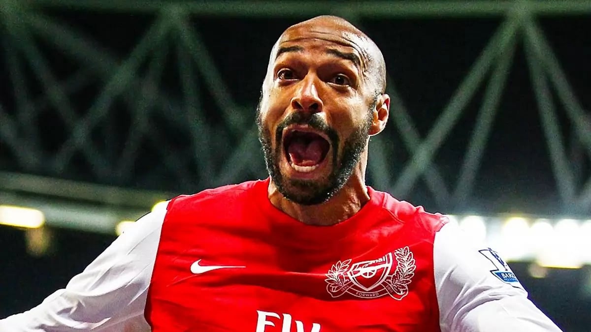 Former football turned pundit Thierry Henry