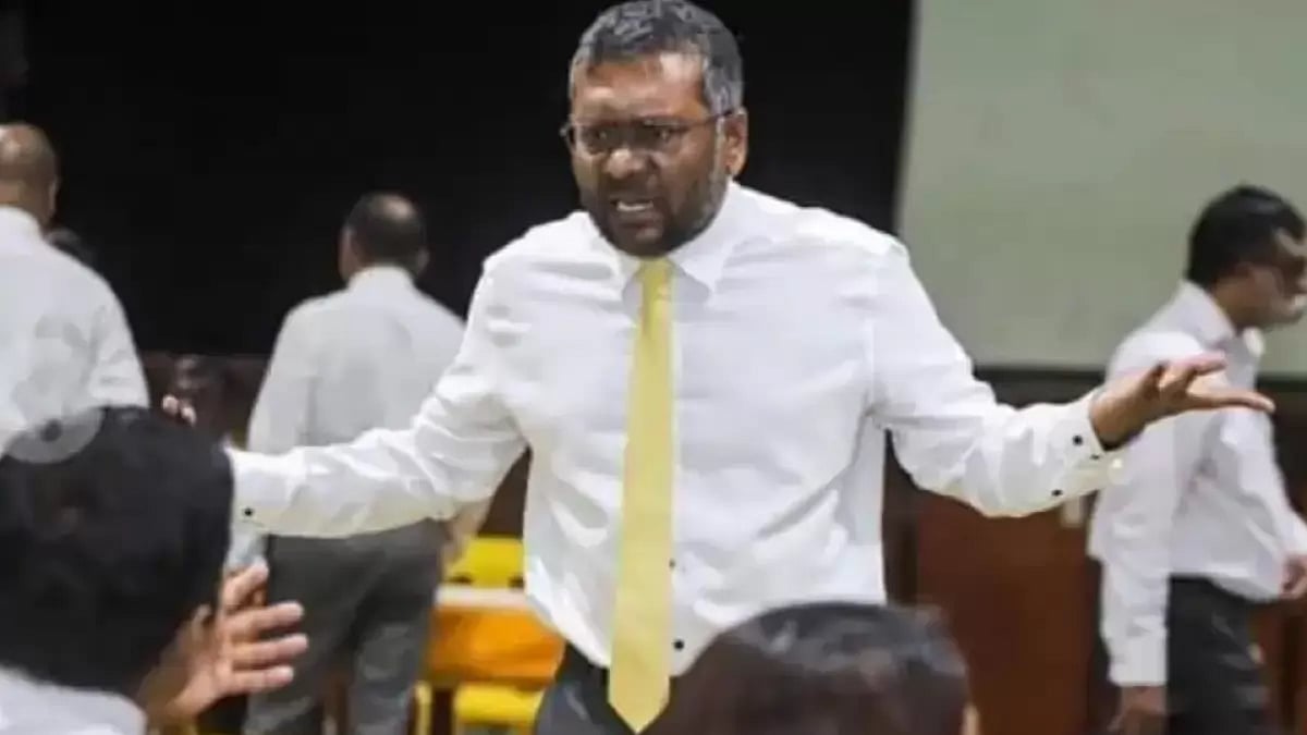 Maldives Opposition Leader Fayyaz Ismail