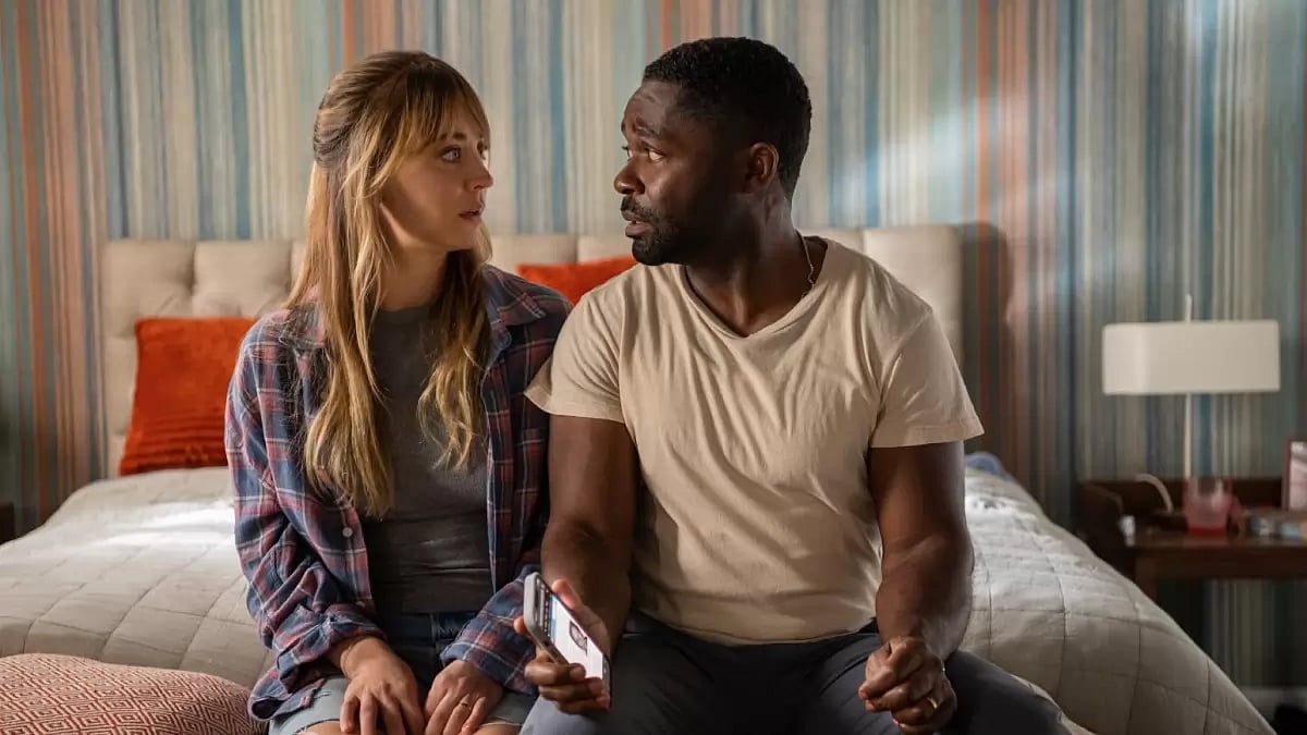 Kaley Cuoco With David Oyelowo