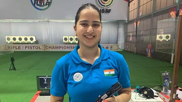 Asian Olympic Qualifiers 2024: Rhythm Sangwan Bags Record-Breaking 16th Shooting Quota Place For India