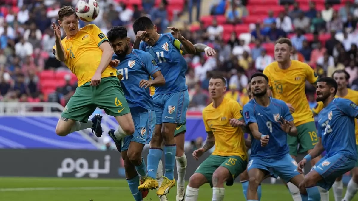 AFC Asian Cup 2023, India 0-2 Australia: Sunil Chhetri, Nikhil Poojary challenge Kye Rowles