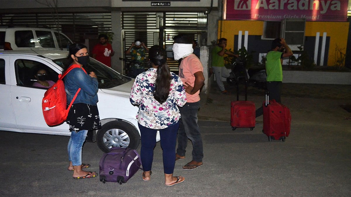 Kota Students Leave For Their Homes