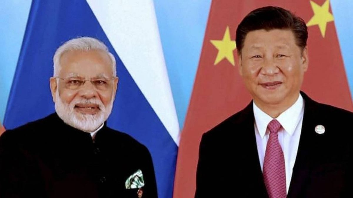Prime Minister Narendra Modi and Chinese President Xi Jinping 