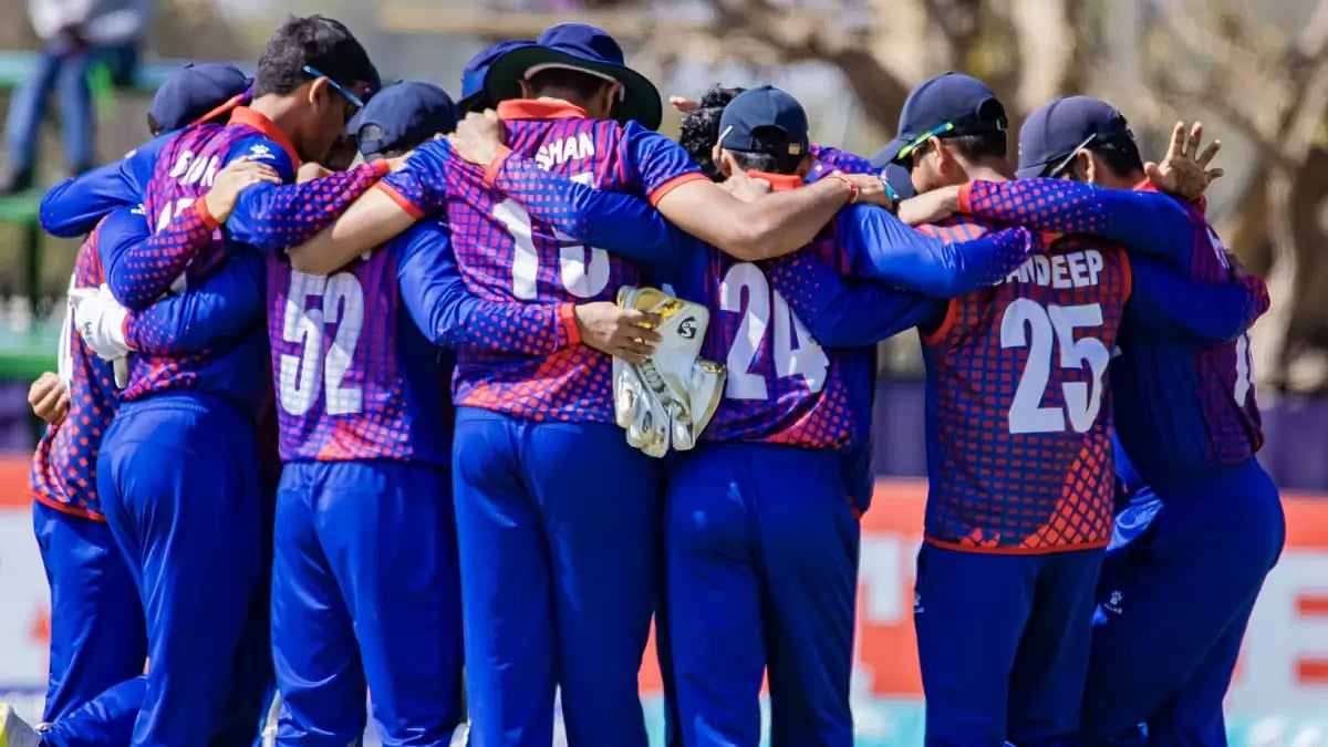 X/CricketNep : Nepal national cricket team.
