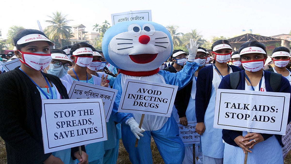 World AIDS Day: Doctors, Students Across India March For HIV/AIDS Awareness