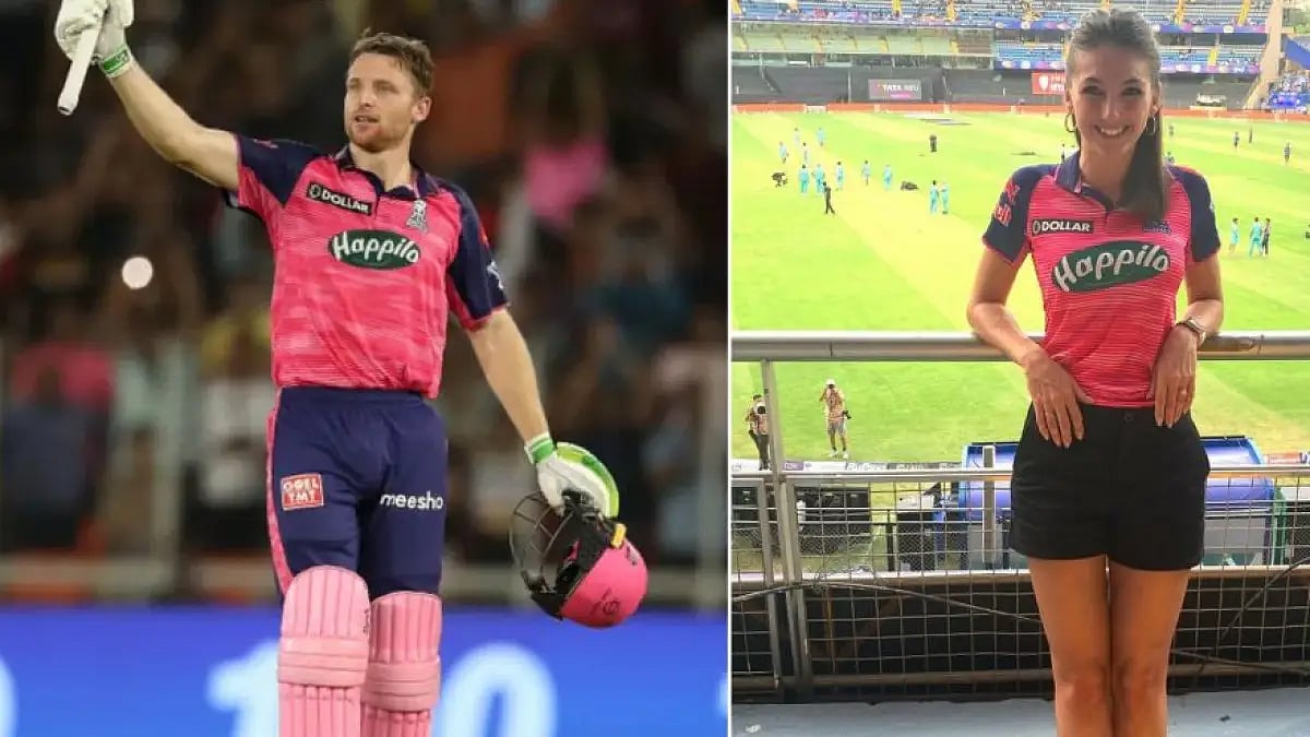 Lara van der Dussen (right) wants to continue cheering for Rajasthan Royals’ Jos Buttler (left) in IPL 2022.