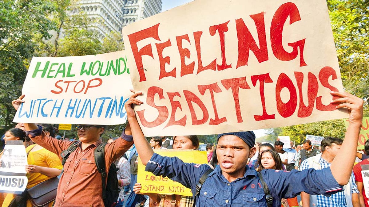 Sedition: A Minatory Frown