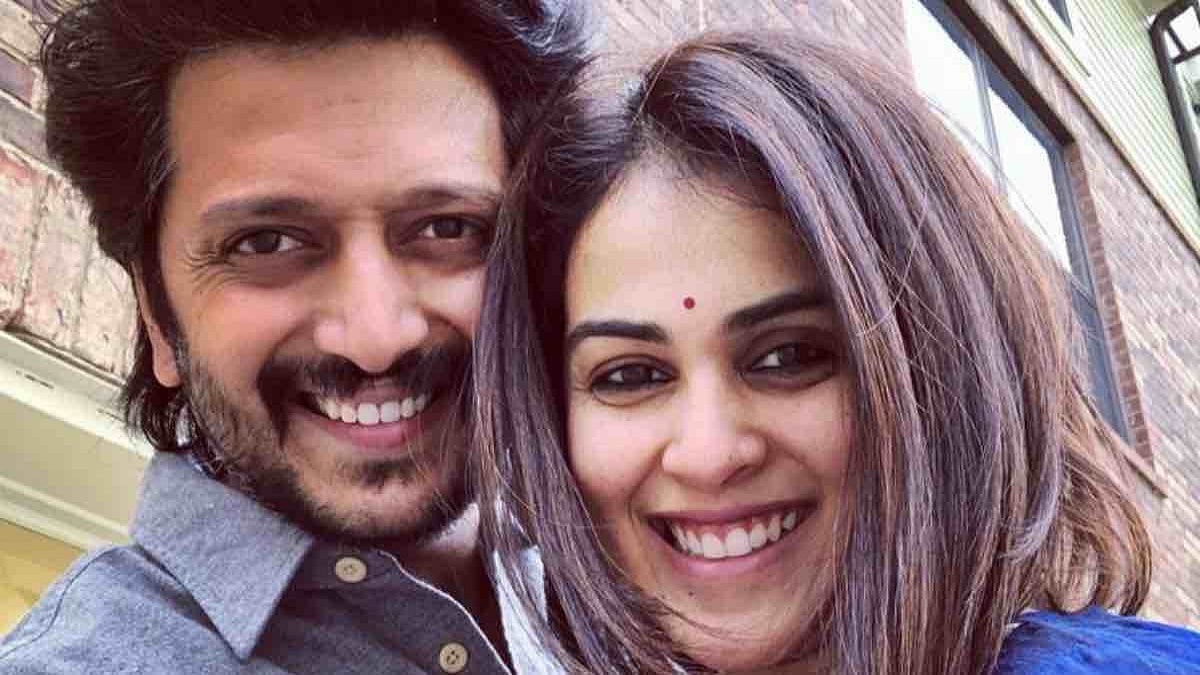 Riteish Deshmukh and Genelia DSouza