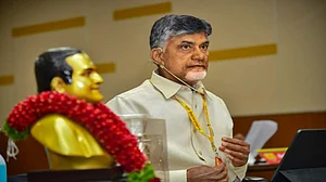 Telugu Desam Party President Nara Chandrababu Naidu