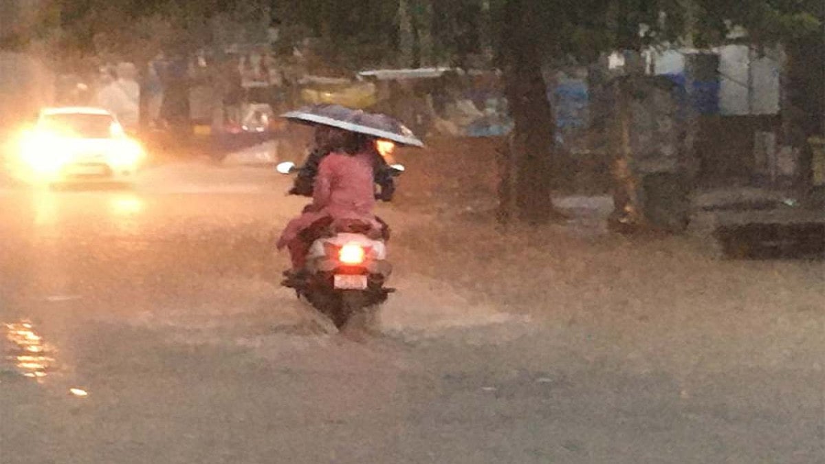 Rains Bring Respite From Scorching Heat In Delhi