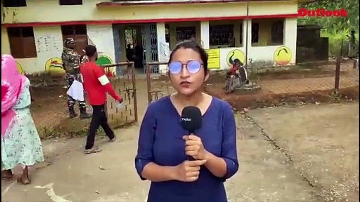 Polling Booth Deserted In Chhattisgarh’s Sensitive Tribal-Dominate Bastar Region Amid Naxal Violence