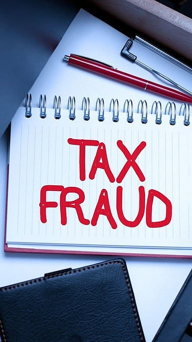 Shutterstock : Fraudulent Tax Evasion
