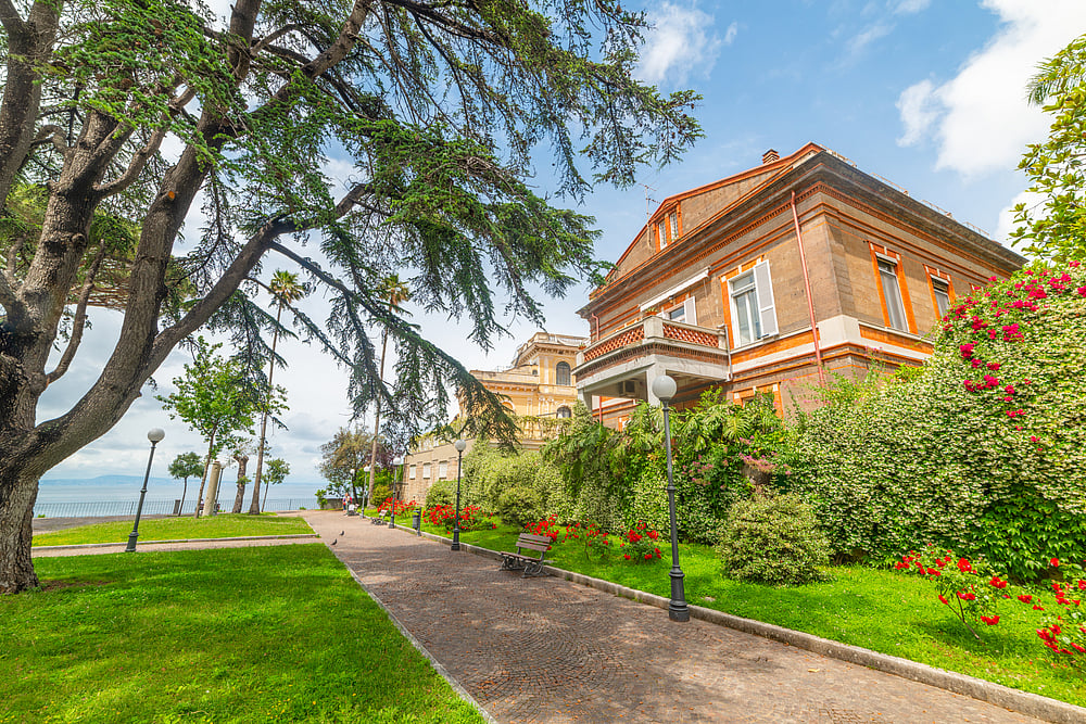 VIlla comunale park, Naples, Italy