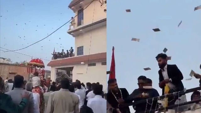 Weddings Mania: Groom's Family 'Showers' Cash Worth Rs 20 lakh, Video Goes Viral