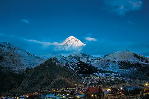 Mt Kazbeg, Stepantsminda, Georgia