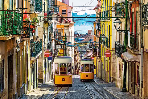 Gloria Furnicular Railway, Lisbon
