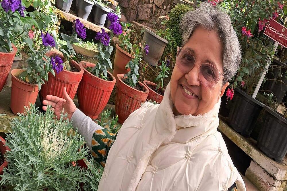 Premlata in a nursery 