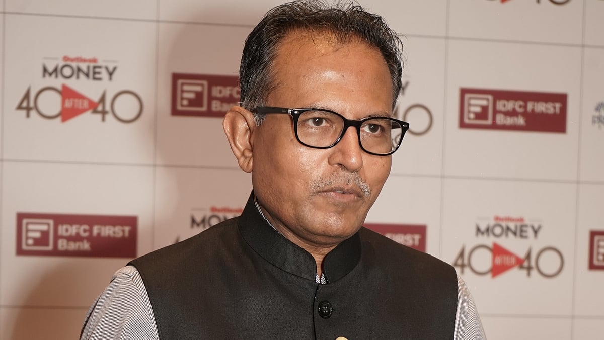 Nilesh Shah at Outlook Money 40After40 Third Edition, Mumbai