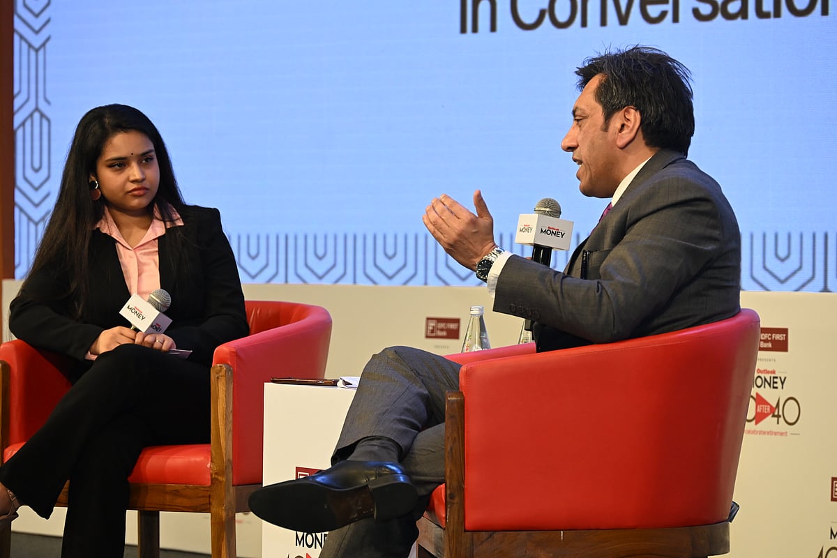 Sumit Madan, chief distribution officer, Axis Max Life Insurance speaking at Outlook Money’s 40 after 40 Retirement Expo