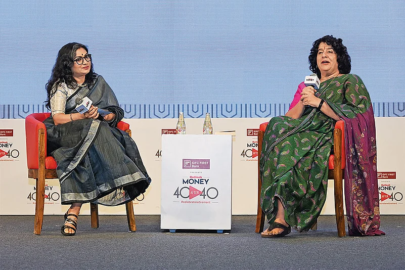 Devina Mehra, Chairperson, MD and Founder, First Global in converation with Nidhi Sinha, Editor, Outlook Money