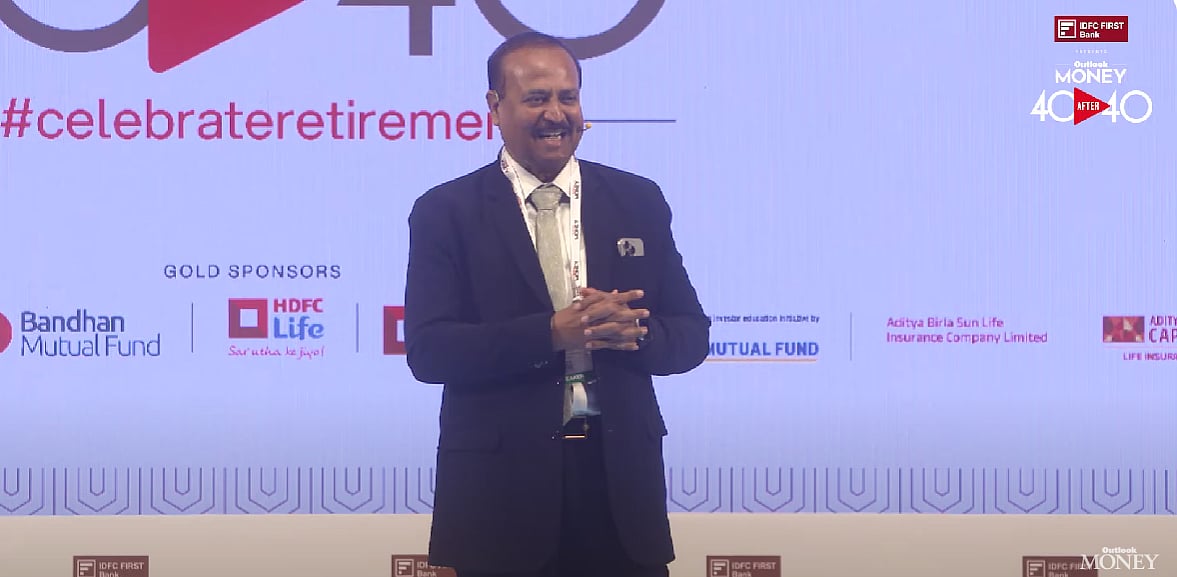 Tapan Singhel, Bajaj Allianz CEO At 40After0 Retirement Expo