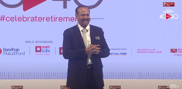 Tapan Singhel, Bajaj Allianz CEO At 40After0 Retirement Expo - null