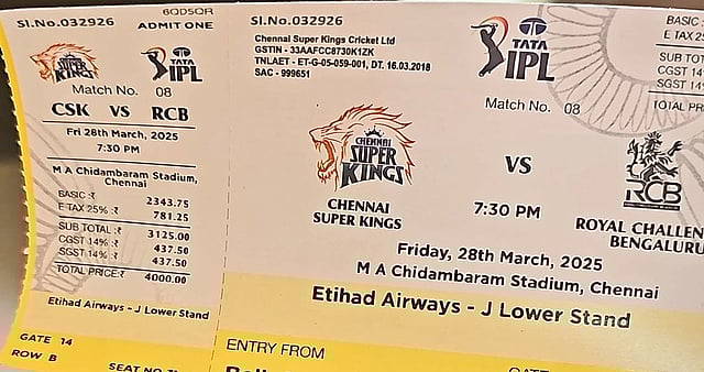 Tax On Tax Making IPL 2025 Tickets Costly? Viral Post Breaks Down Shocking Tax Structure