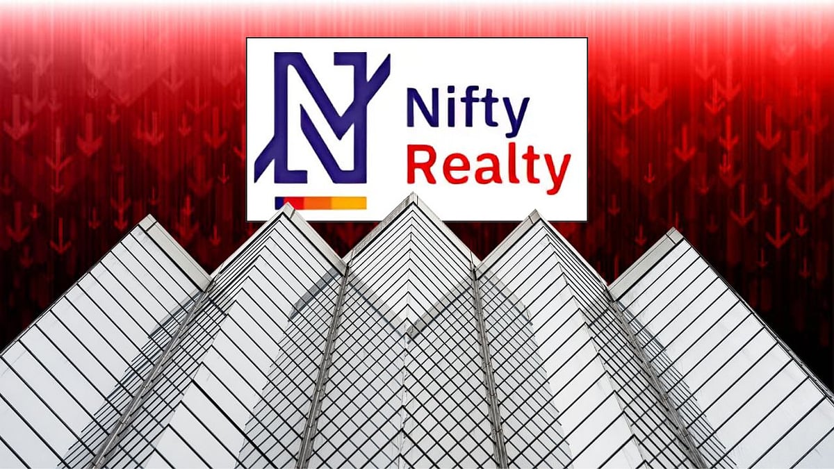 iStock, Canva : All 10 stocks within the Nifty Realty index registered losses in today’s trade.