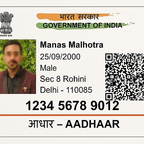 Fake Aadhar
