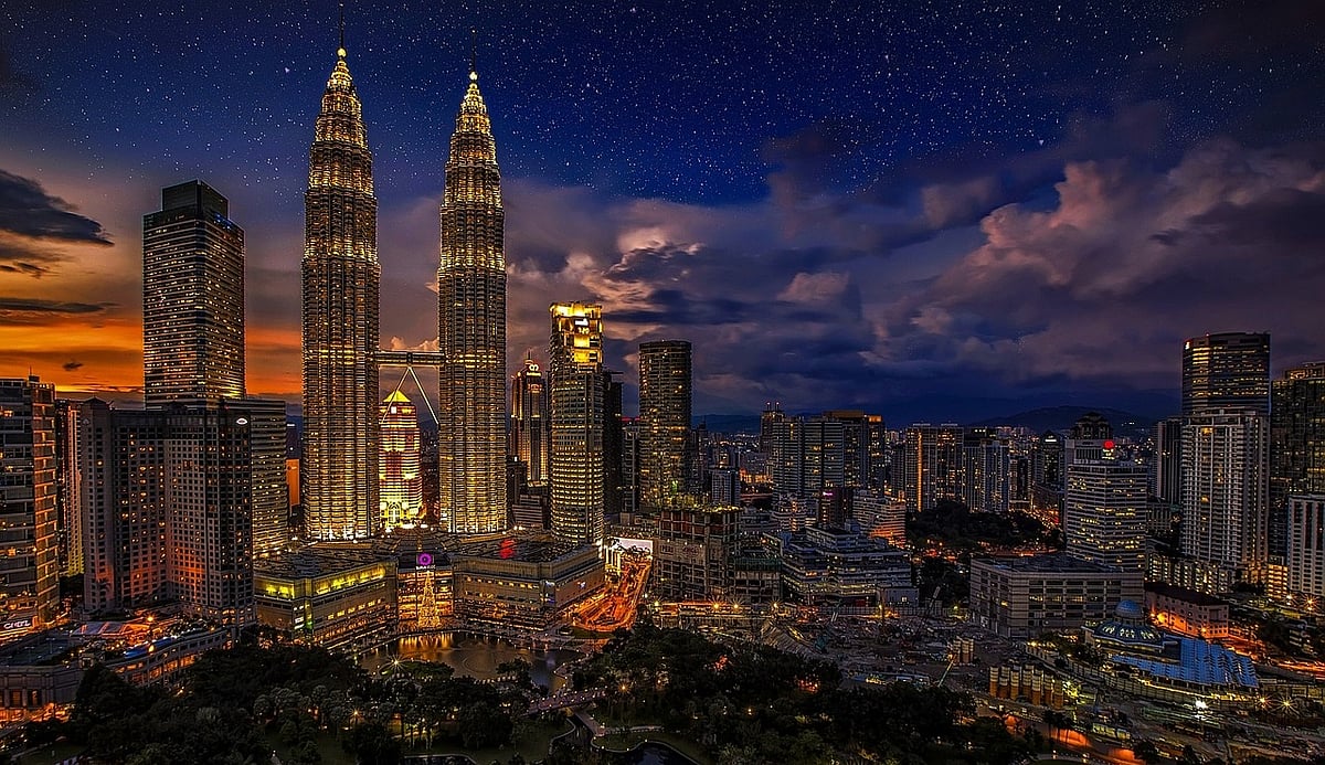 Kuala lumpur, Petronas twin towers, Cityscape image.