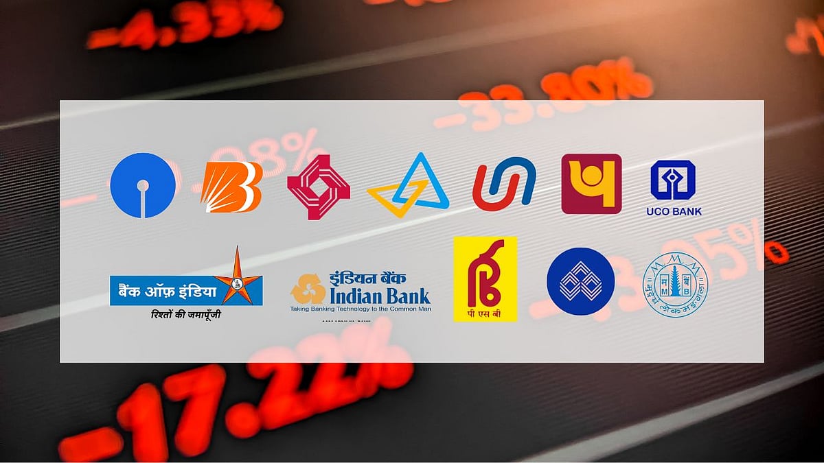 Canva, Respective banks websites  : Leading the losses was Bank of Baroda, which fell 10.91 per cent after reporting its Q4 FY25 earnings