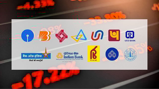 Nifty PSU Bank Cracks Nearly 5 Per Cent: What Triggered The Sharp Sell-Off