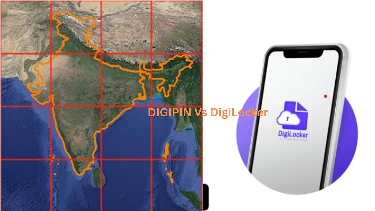 DIGIPIN Vs DigiLocker: What Is The Difference, Applications And More