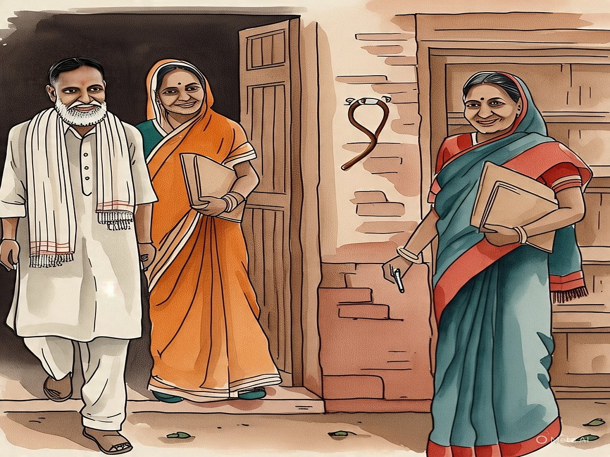 AI-generated : Old age pension beneficiaries in Delhi to soon be surveyed door-to-door