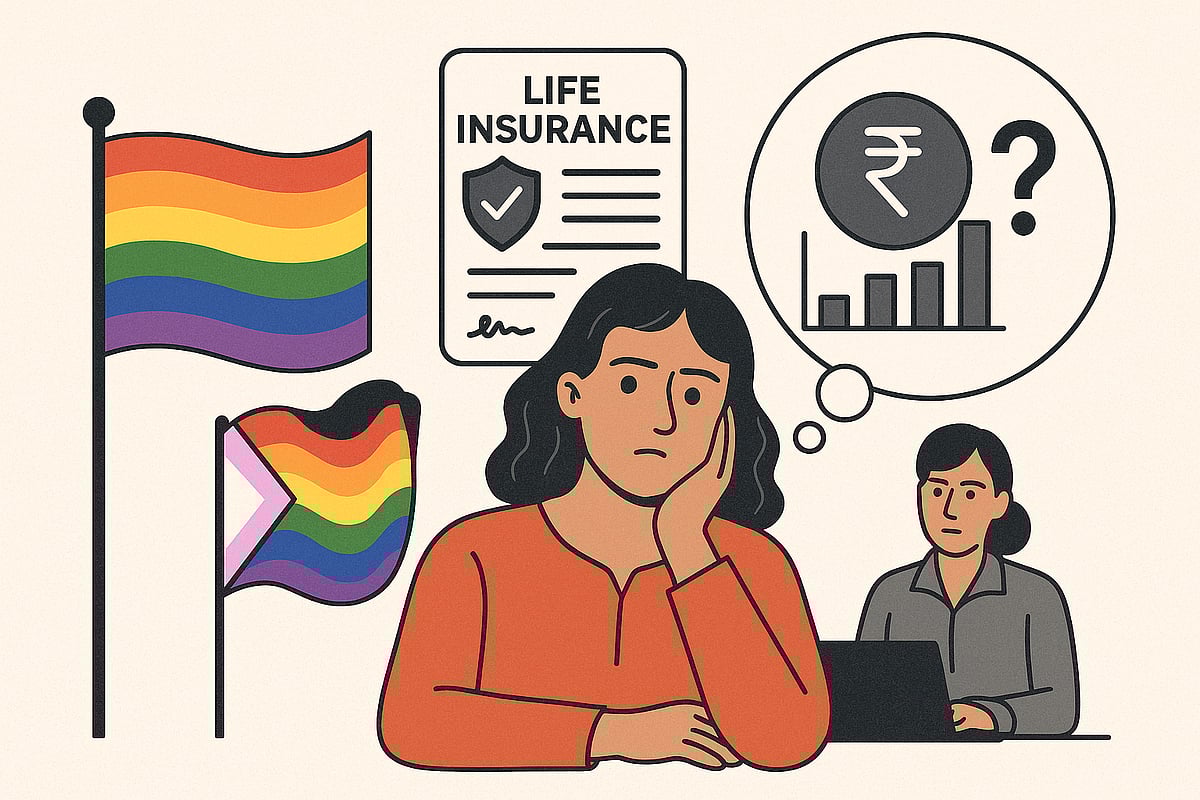 AI-generated image : Financial Future Concerns