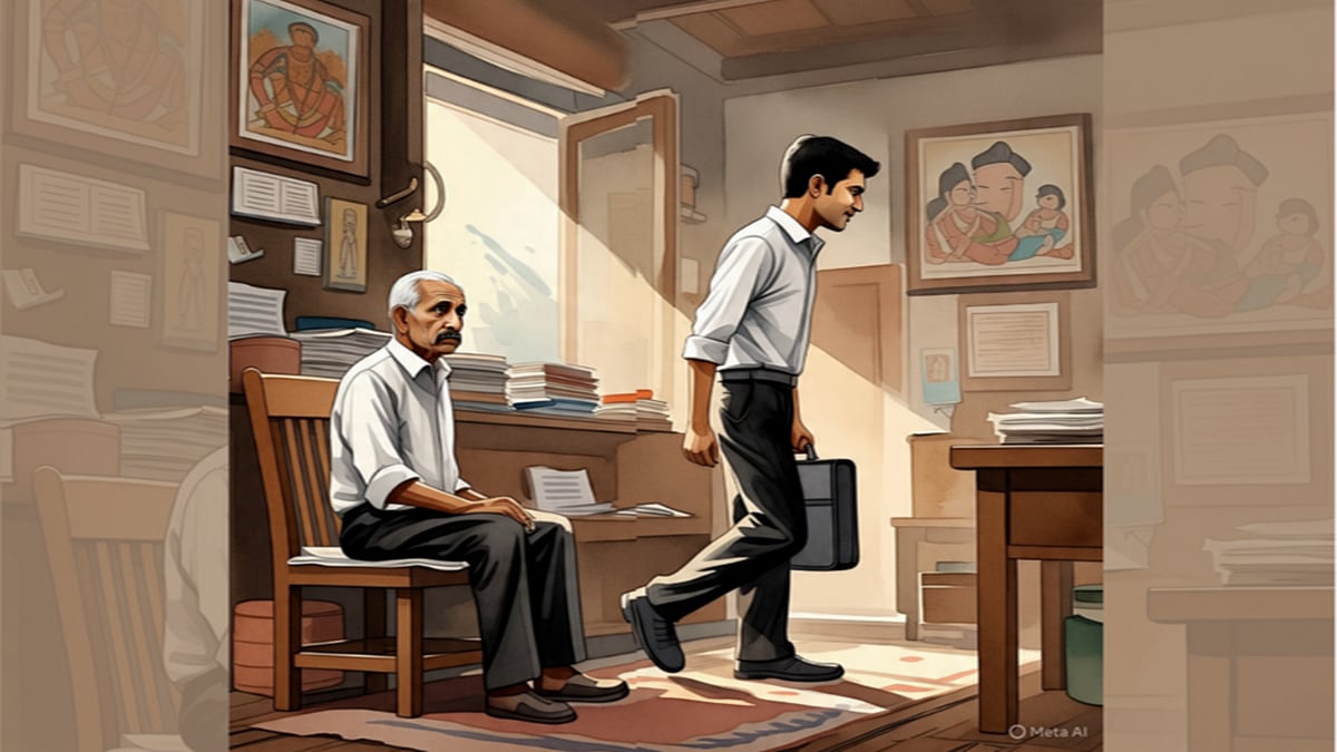 AI-Generated : HelpAge India report shows lower digital literacy among elderly and intergenerational communication gap