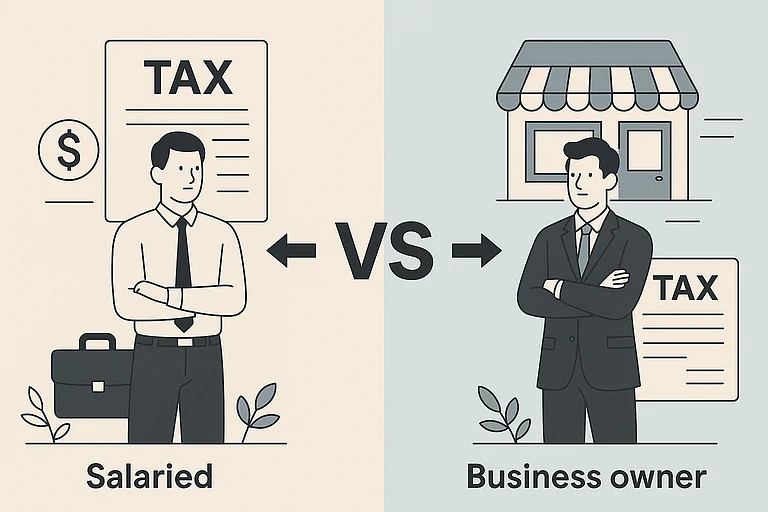Salaried Vs Business Owners - AI