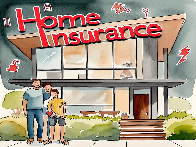 Awareness about home insurance is low in India - AI-generated