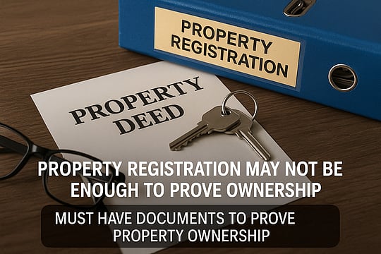 Property Registration May Not Be Enough To Prove Ownership, Sarthak Ahuja Explains