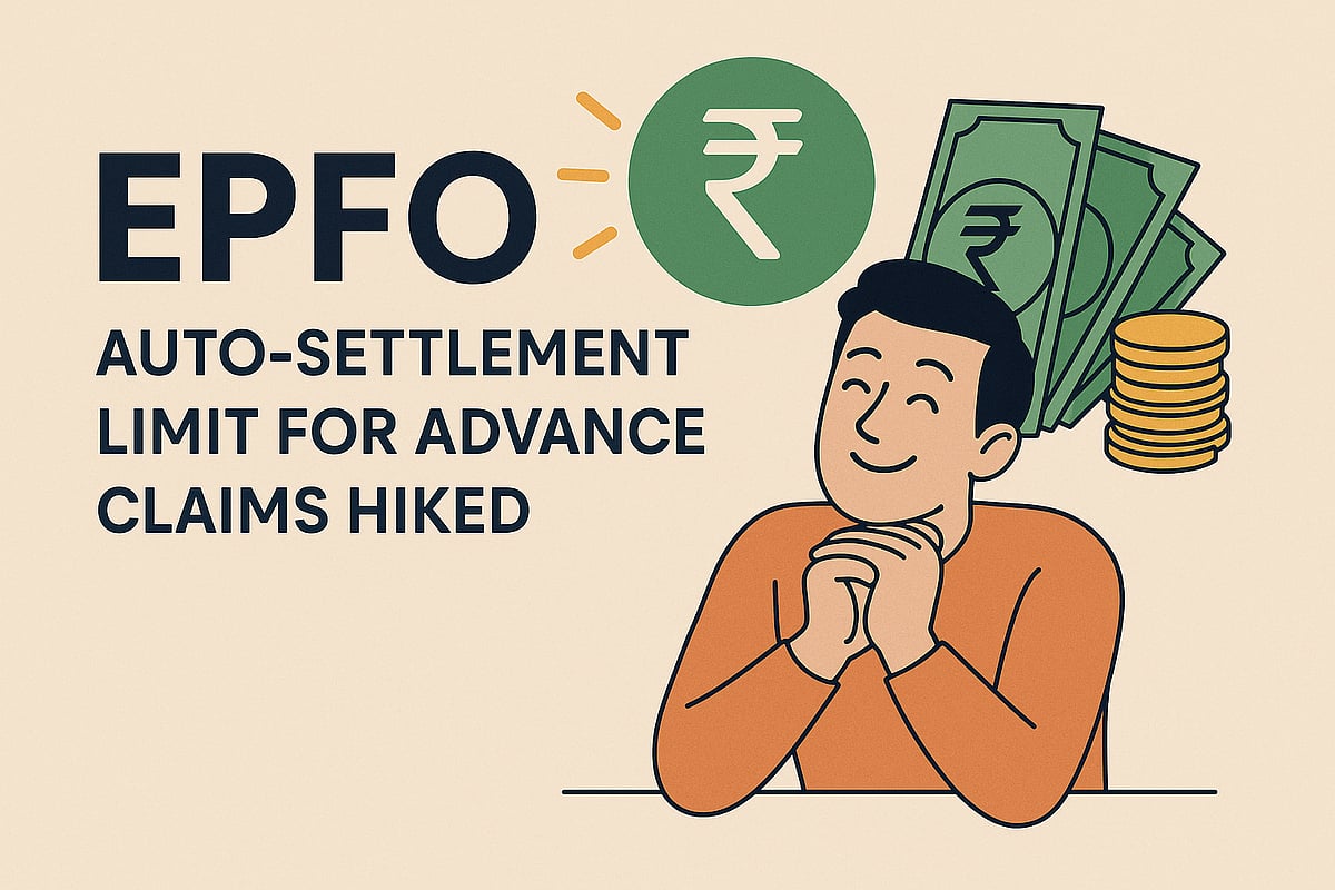 AI-generated image : EPFO Hikes Auto-Settlement Limit for Advance Claims