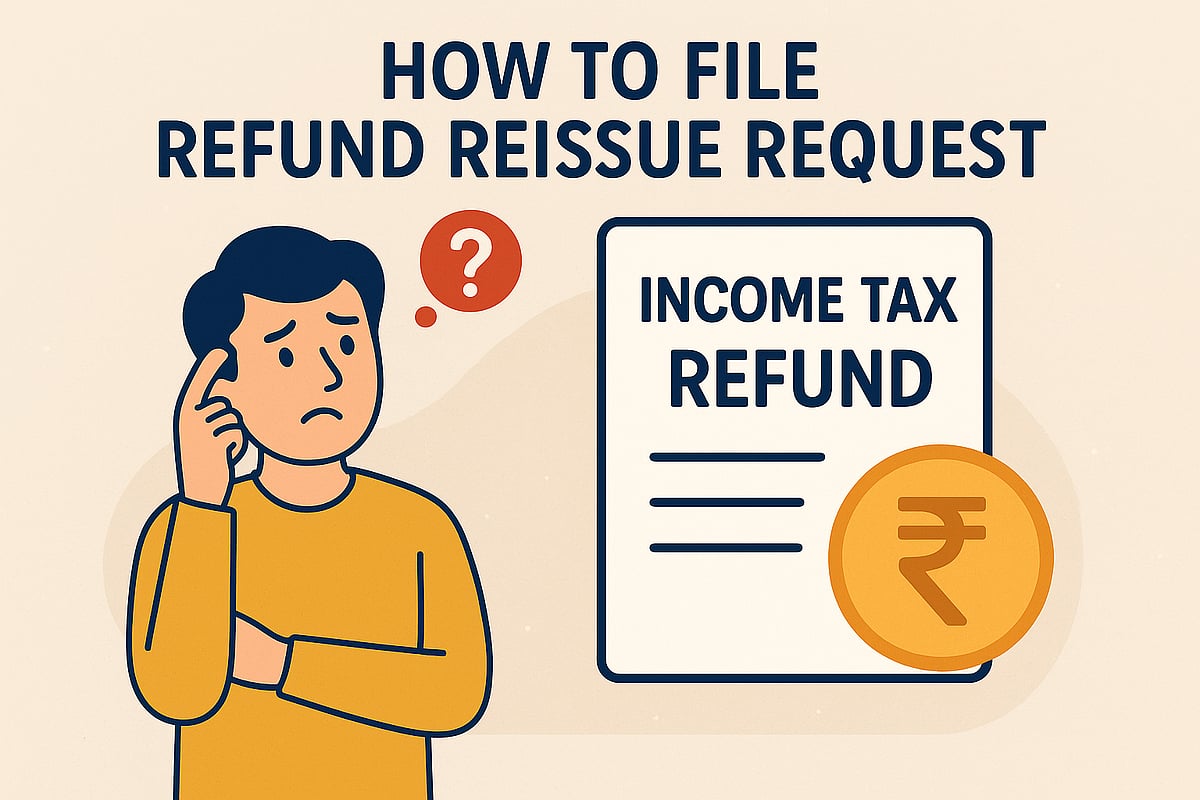 How To File Income Tax Refund Reissue Request?