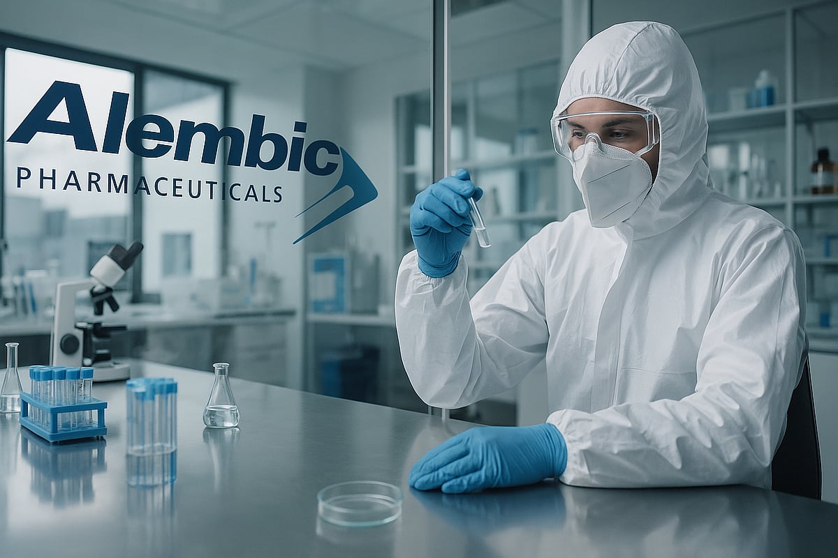 Image Created Using AI : Alembic Pharma Shares Surge After US FDA Nod For Ovarian Cancer Drug