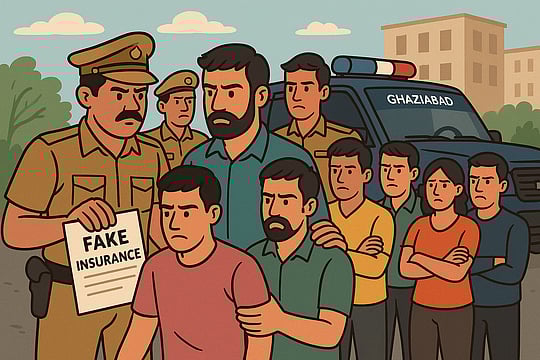 Ghaziabad Police Bust Fake Insurance Racket, Seven Held For Multi-Crore Scam

 