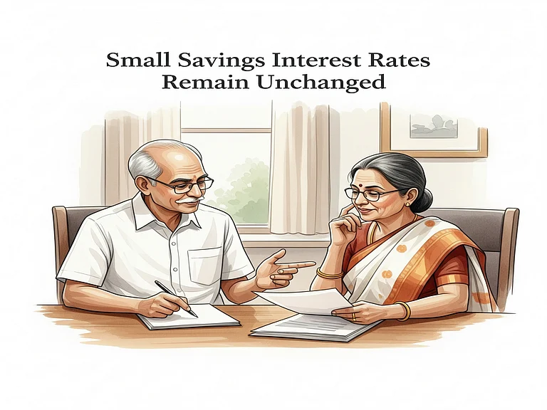 Amid falling interest rates scenario, government kept small savings interest rates unchanged for July to September quarter in 2025 - AI-Generated
