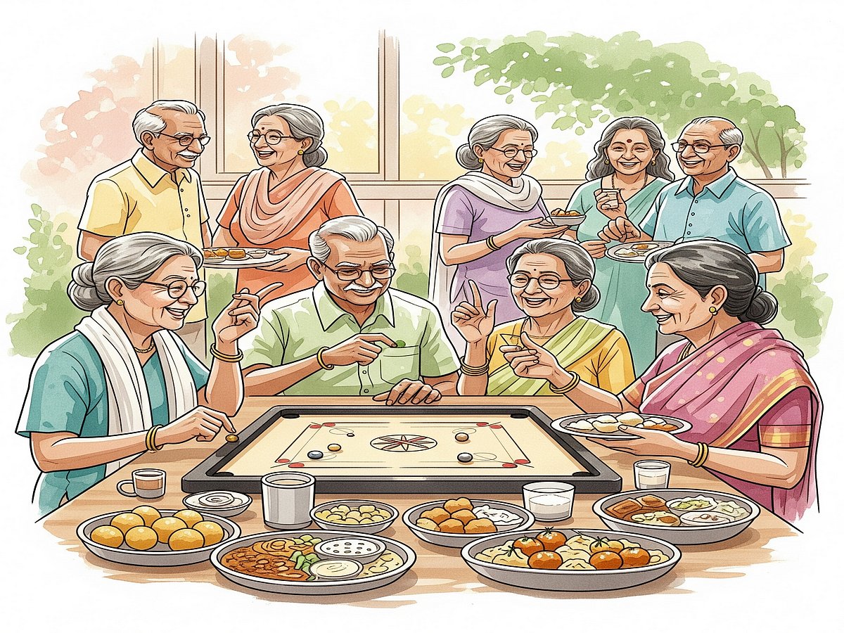 AI-Generated : Senior housing communities offer amenities, including social engagement, healthcare and wellness, hobby classes, etc., focused on older adults