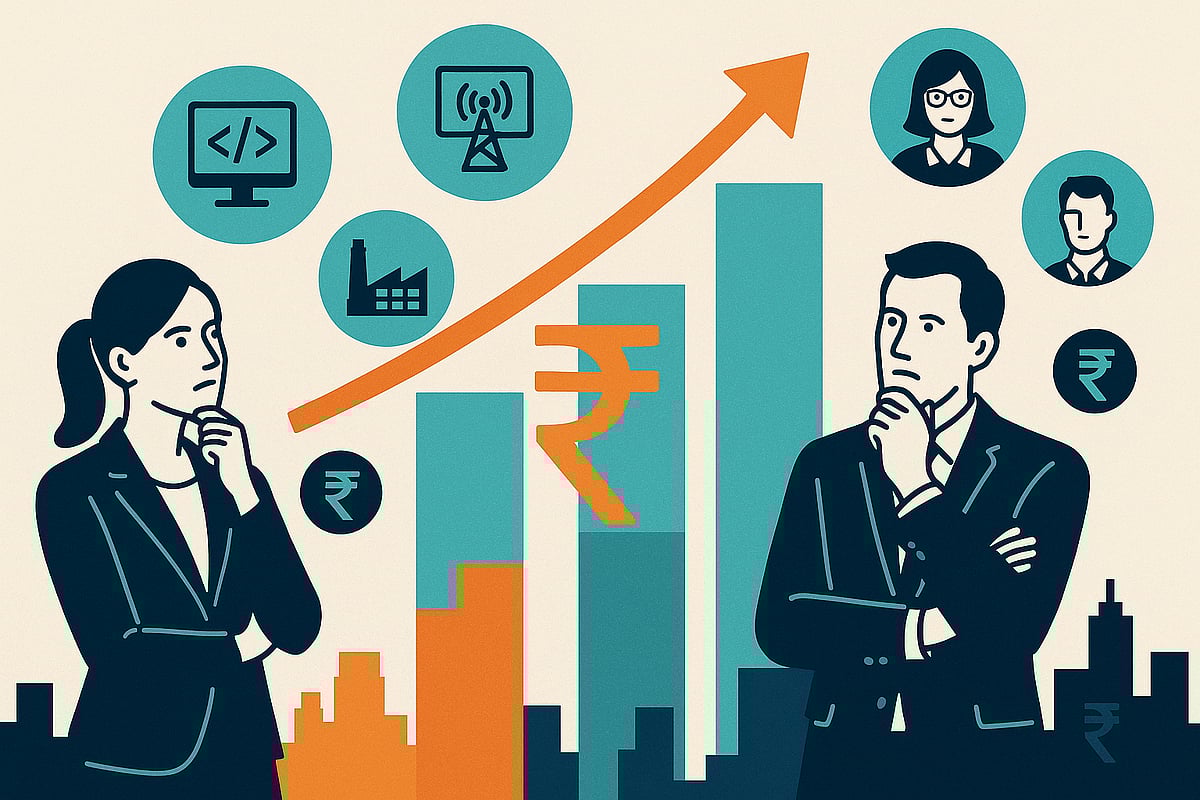 India's Salary Hotspots - AI-generated image