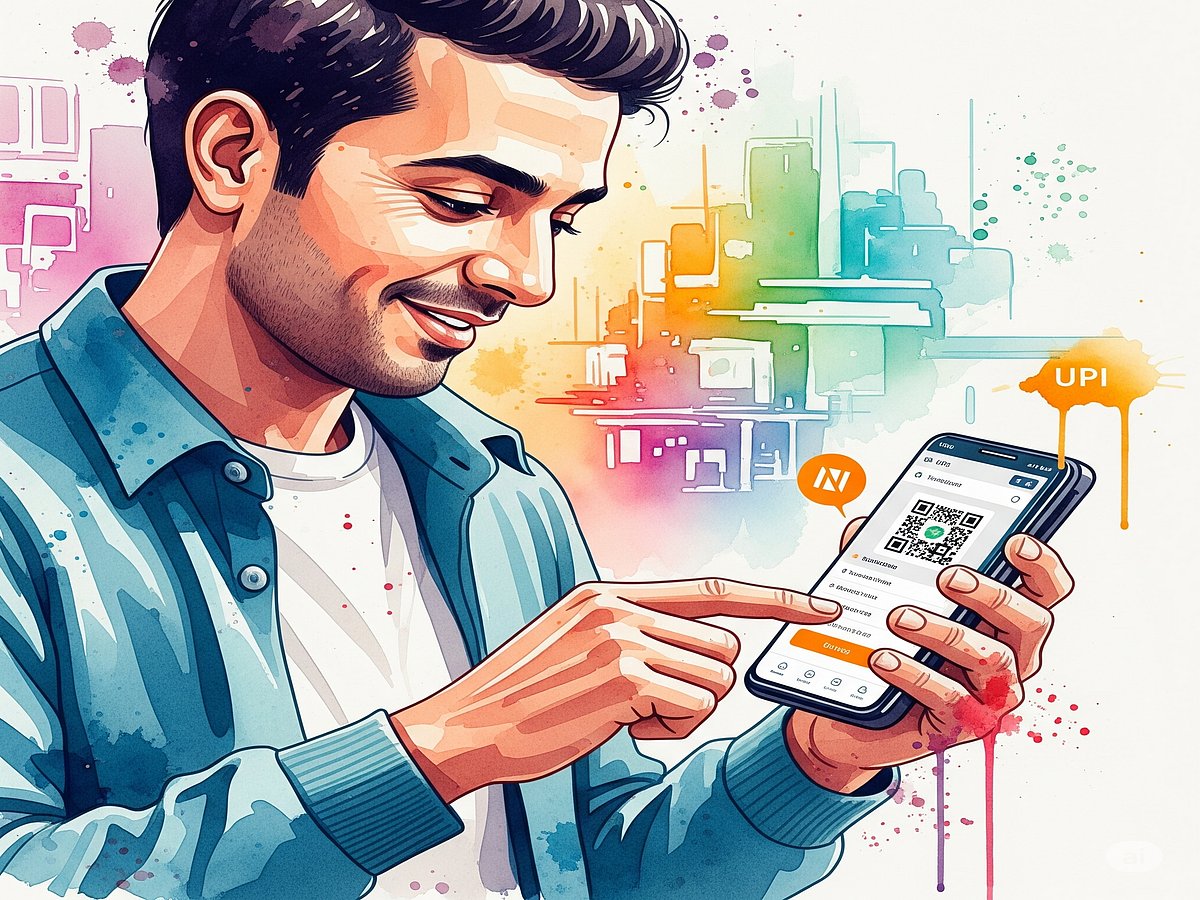 AI-Generated : UAE-based non-resident Indians can now register for UPI services with their UAE-mobile number