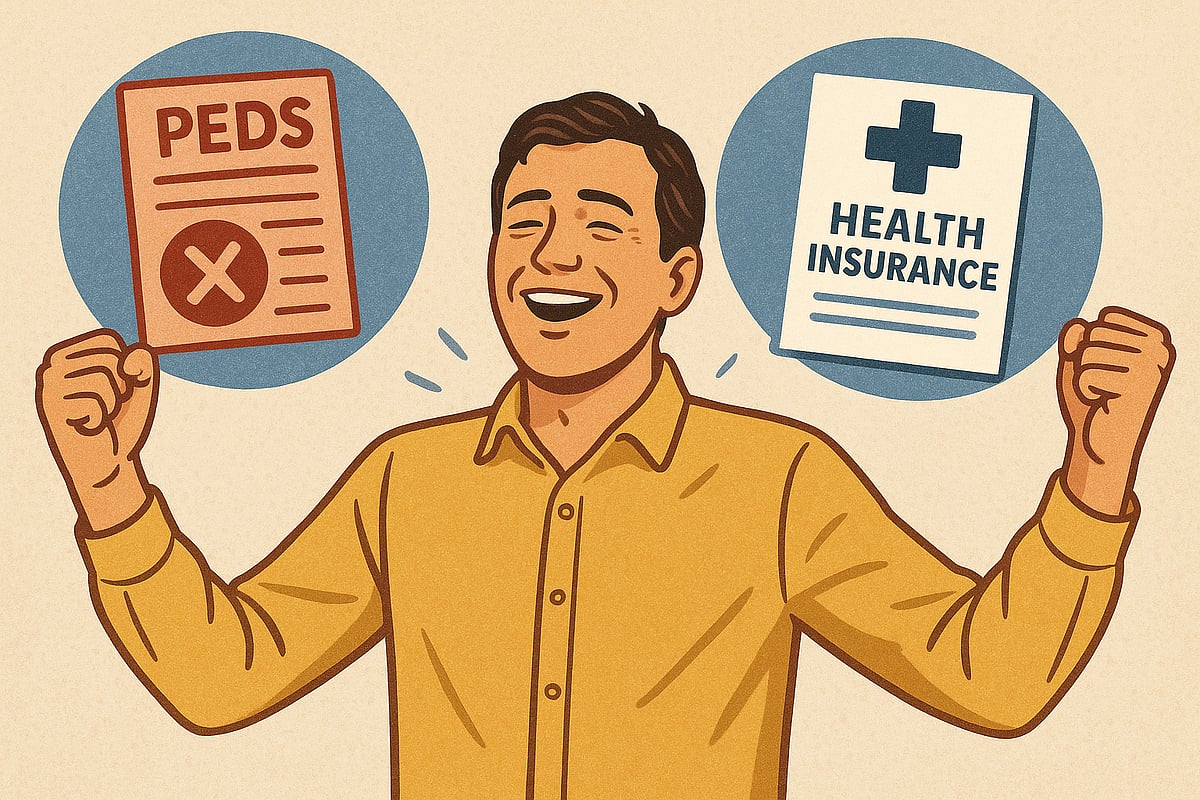 AI-generated image : PEDs & Health Insurance